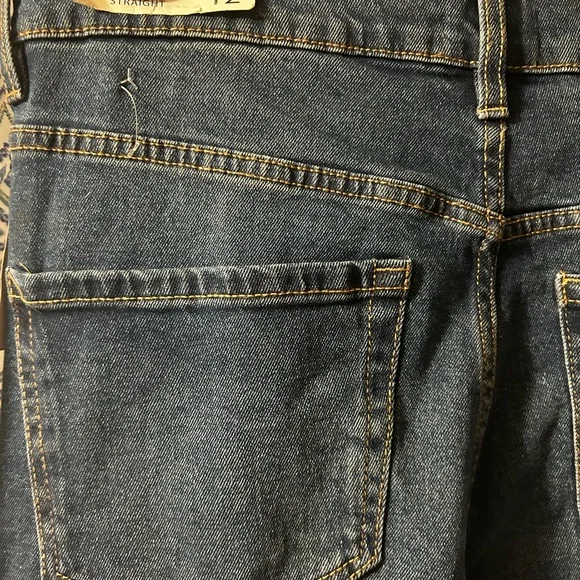 NWT Nicole Miller Vintage Comfort Jeans in Deep Blue W/Pockets “Worn Style” - Picture 16 of 16